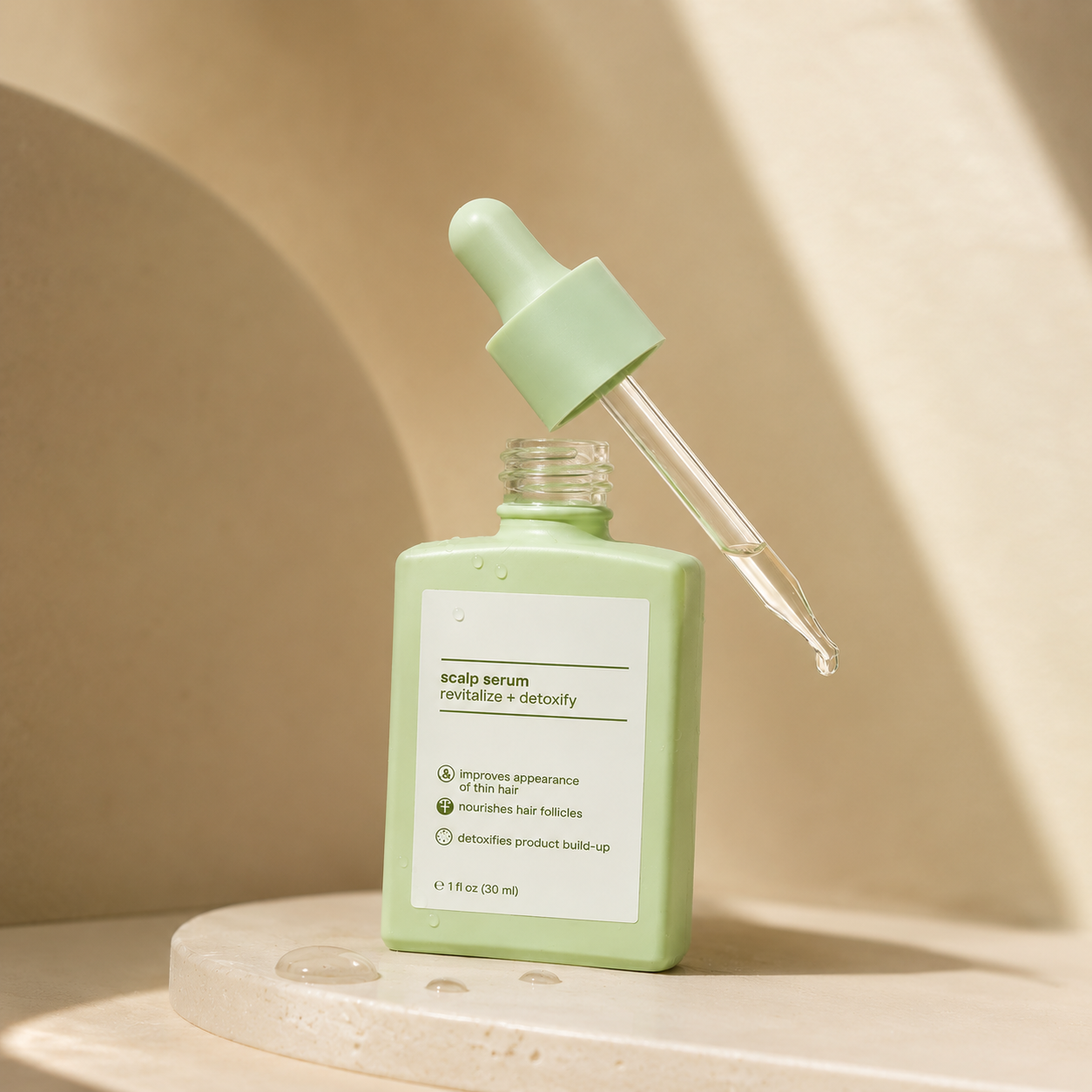 Scalp serum for thinning hair